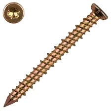 Закаленный винт для оконных и дверных коробок (ТУРБОВИНТ)